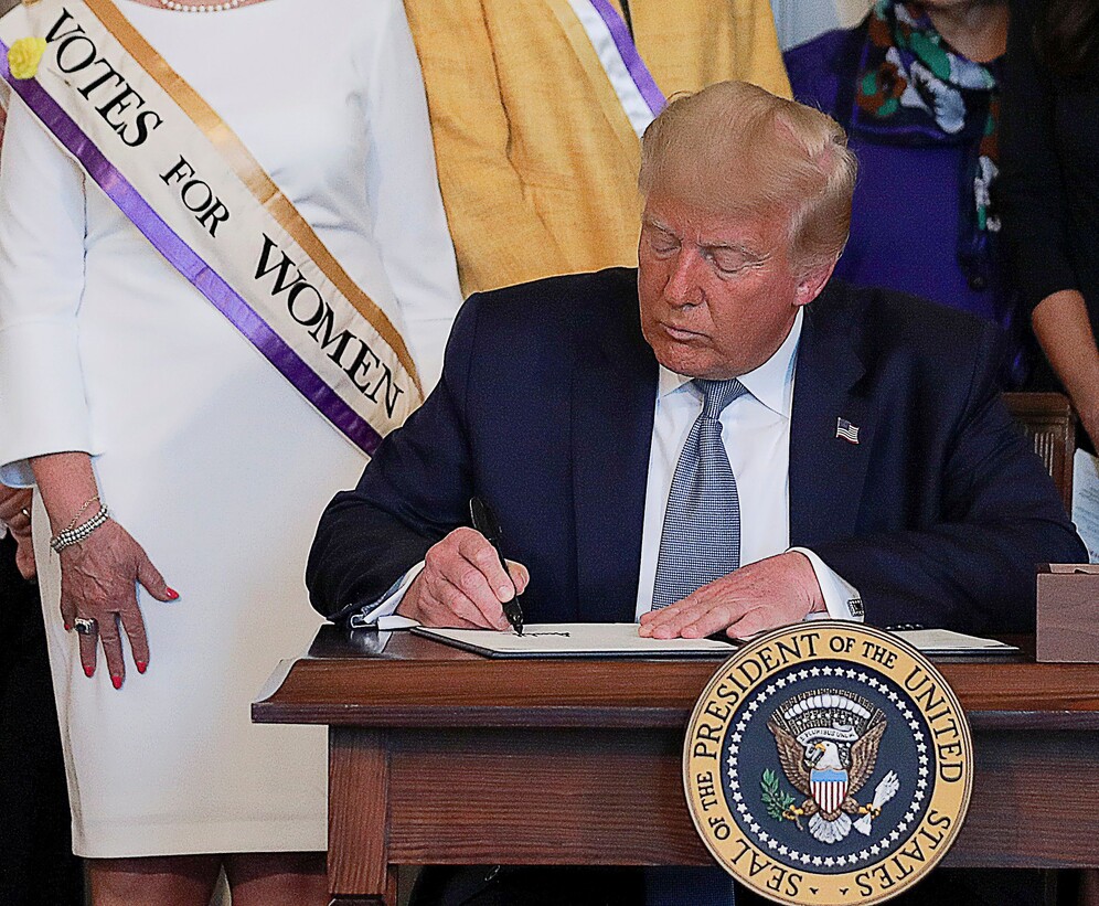 U.S. President Trump pardons women's suffrage leader Susan B. Anthony